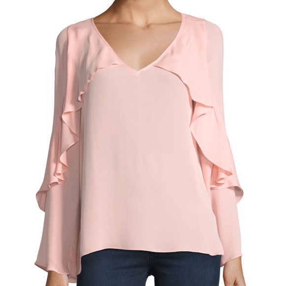 Kobi Halperin Tops - Kobi Halperin Ryann V-Neck Silk Blouse NWT